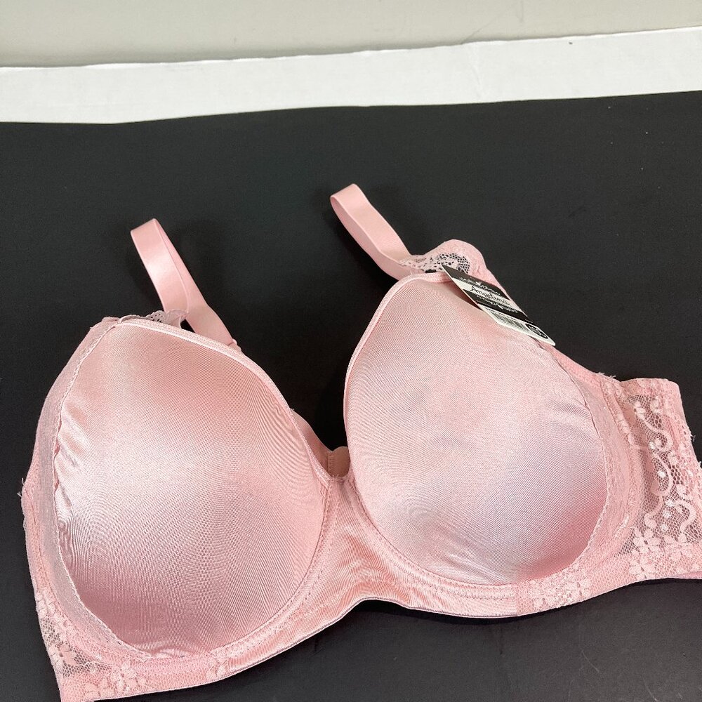 Women's Pink Angelina Padded Bra Size 40C, NWT